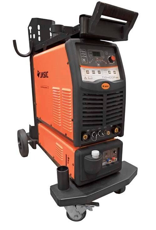 JASIC TIG Inverter TIG 400P DC with Trolley and Water Cooler