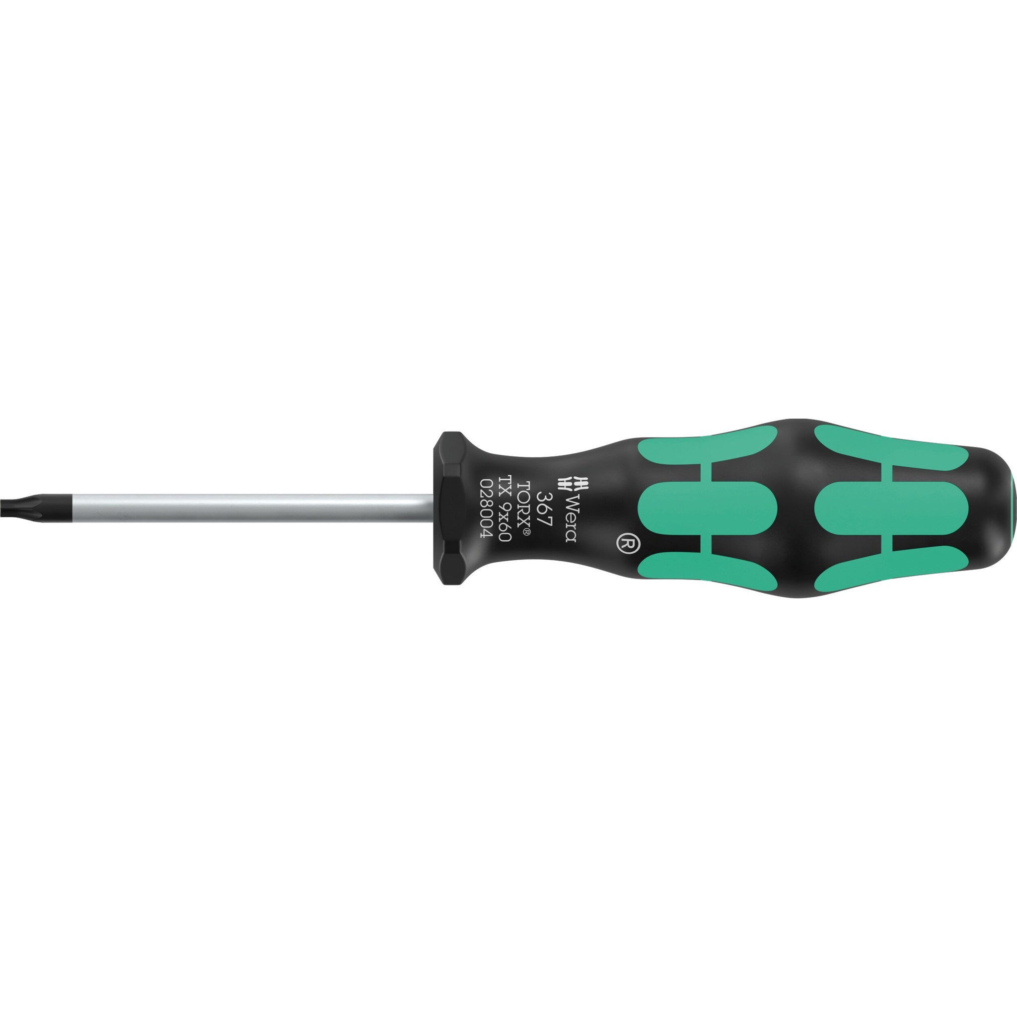 Wera 367 TORX® BO Screwdriver for tamper-proof TORX® screws, TX 9 x 60 mm