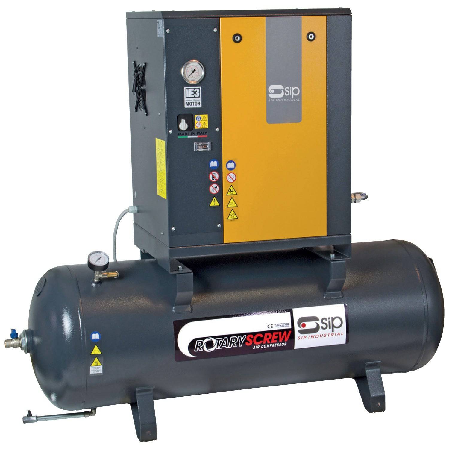SIP RS4.0-10-200BD 200ltr Rotary Screw Compressor