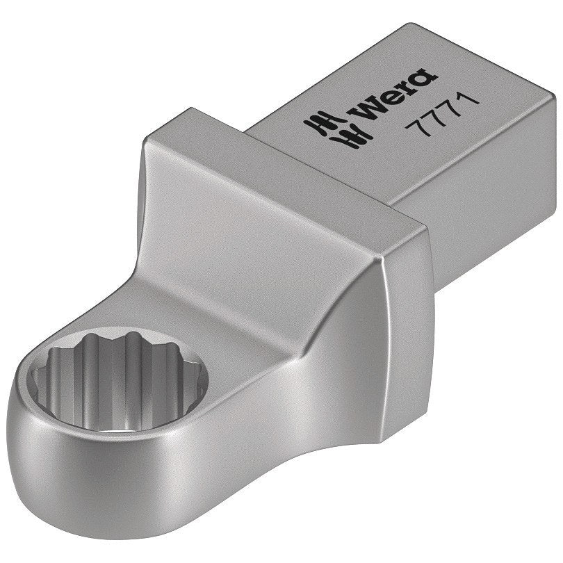 Wera 7771 Ring spanner insert, 9x12 mm, 9x12 x 11 x 43.8 mm