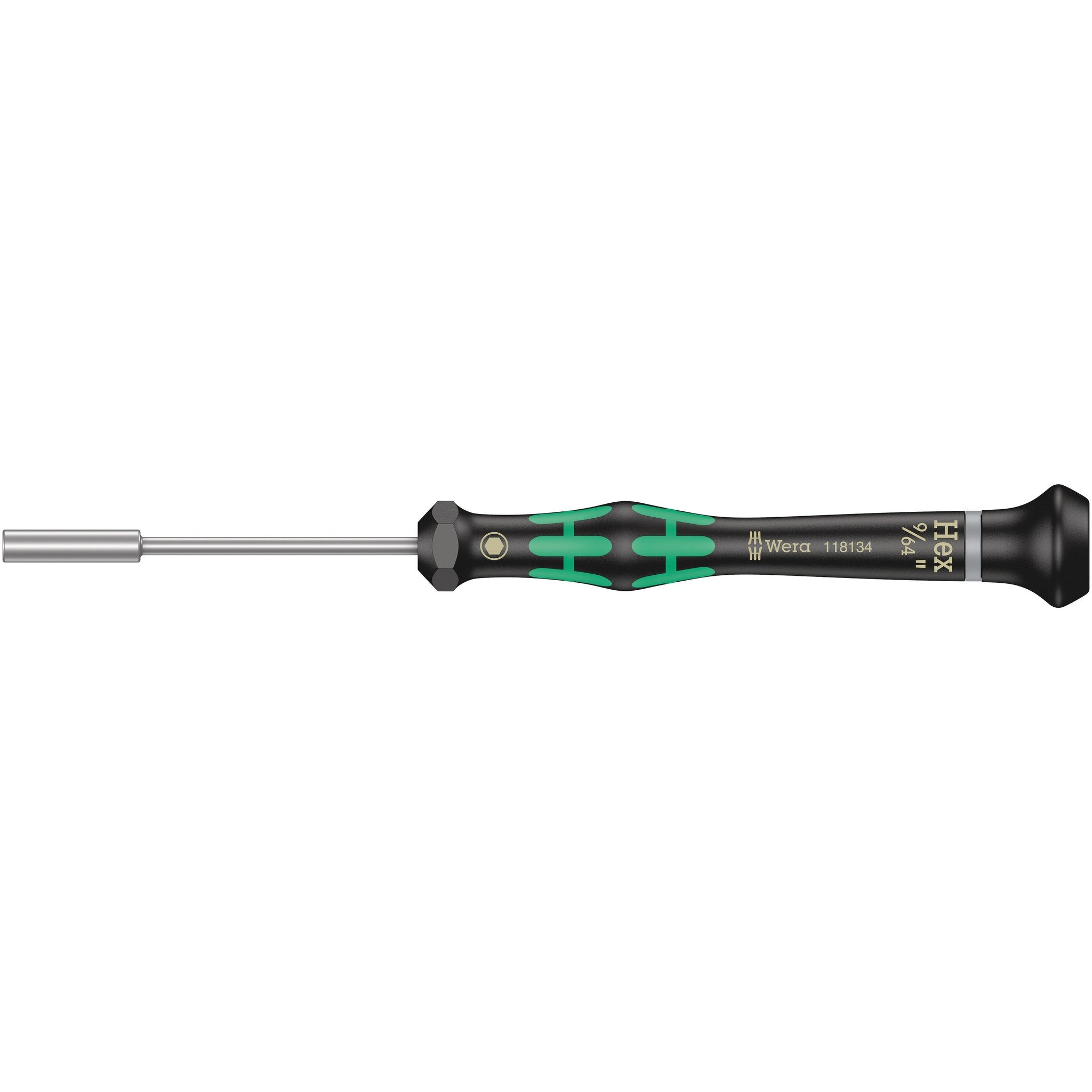 Wera 2069 Nutdriver for electronic applications, 9/64" x 60 mm