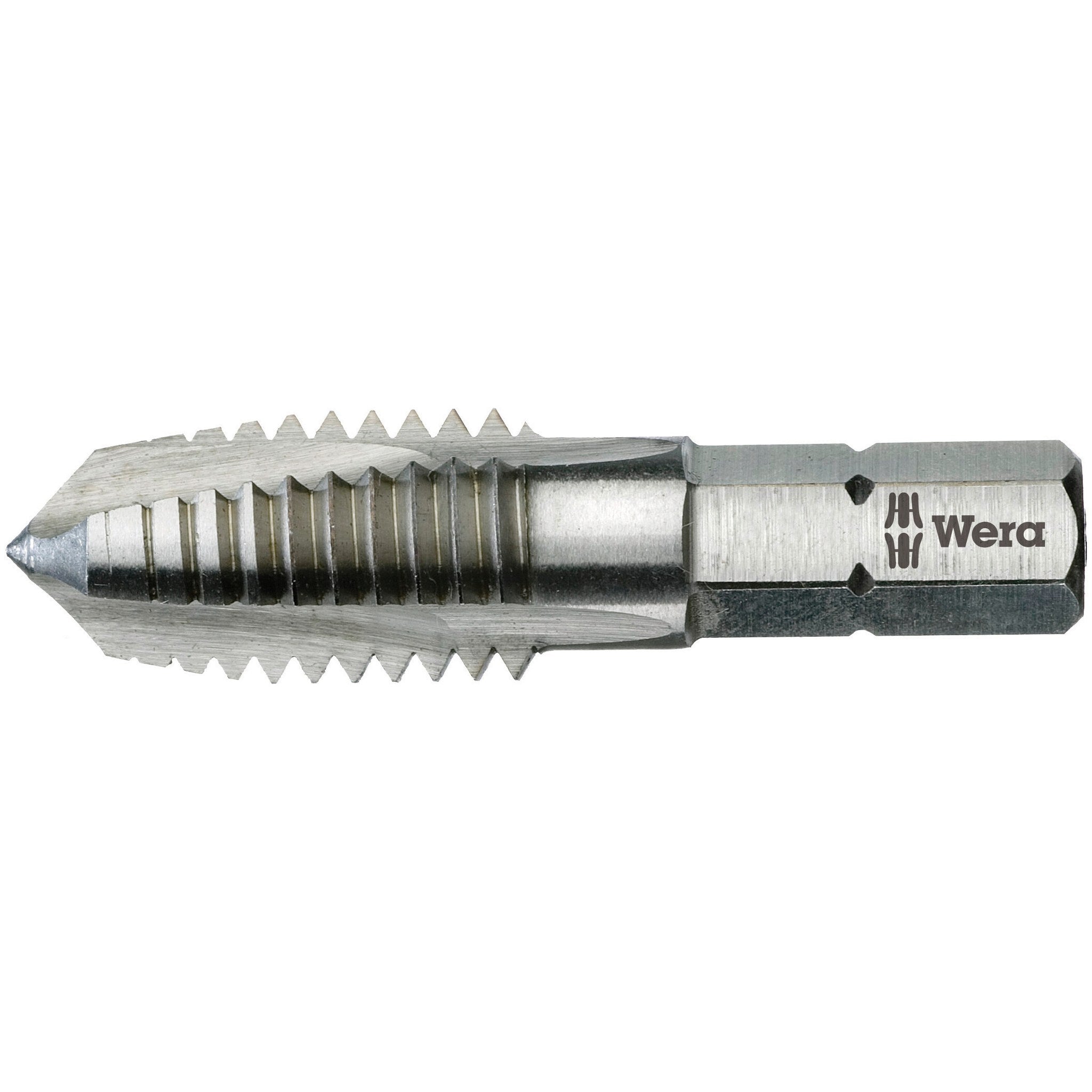 Wera 844 Single Tap Bits, 6 mm x 40 mm x M 6