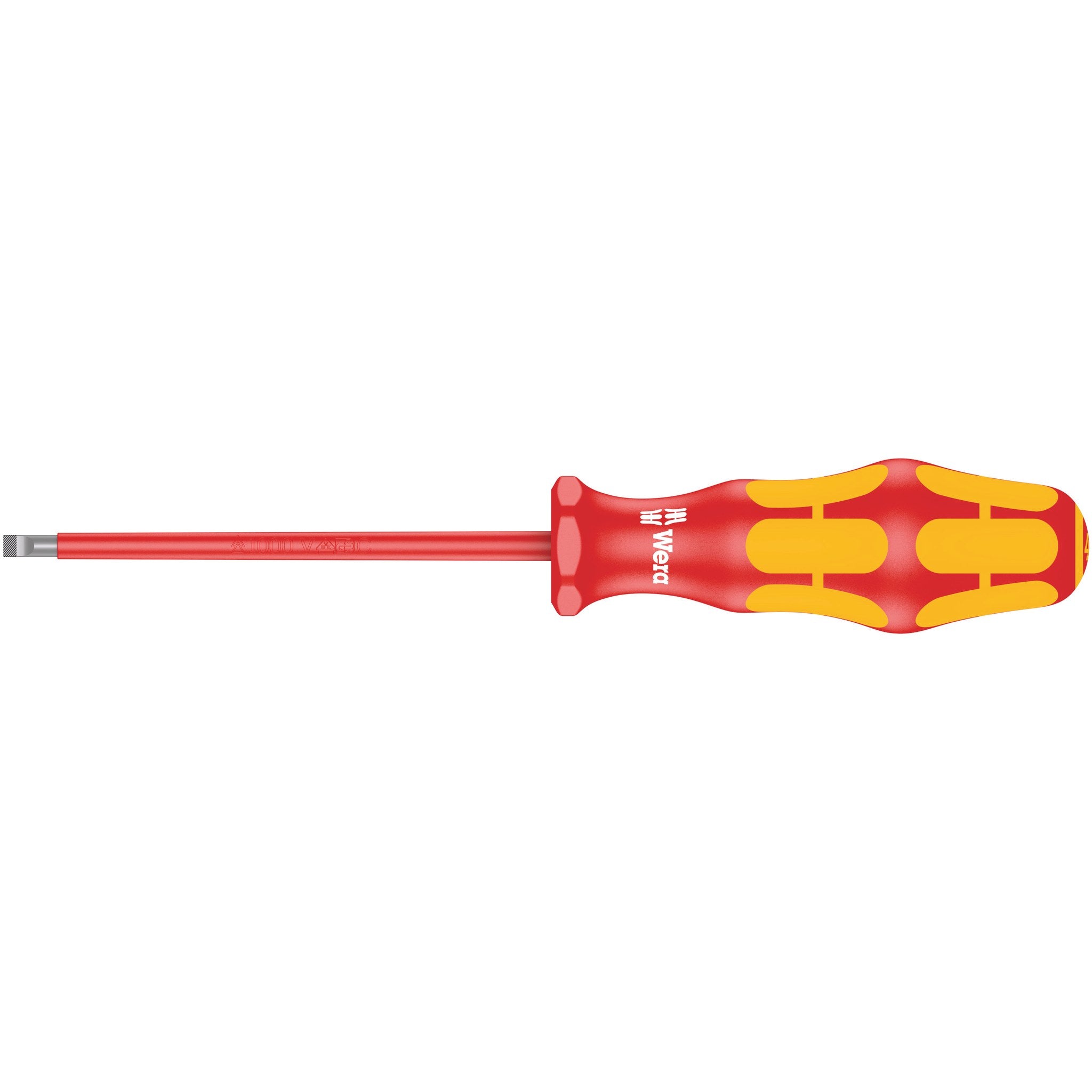 Wera 160 i VDE Insulated screwdriver for slotted screws, 1.2 x 8 x 175 mm