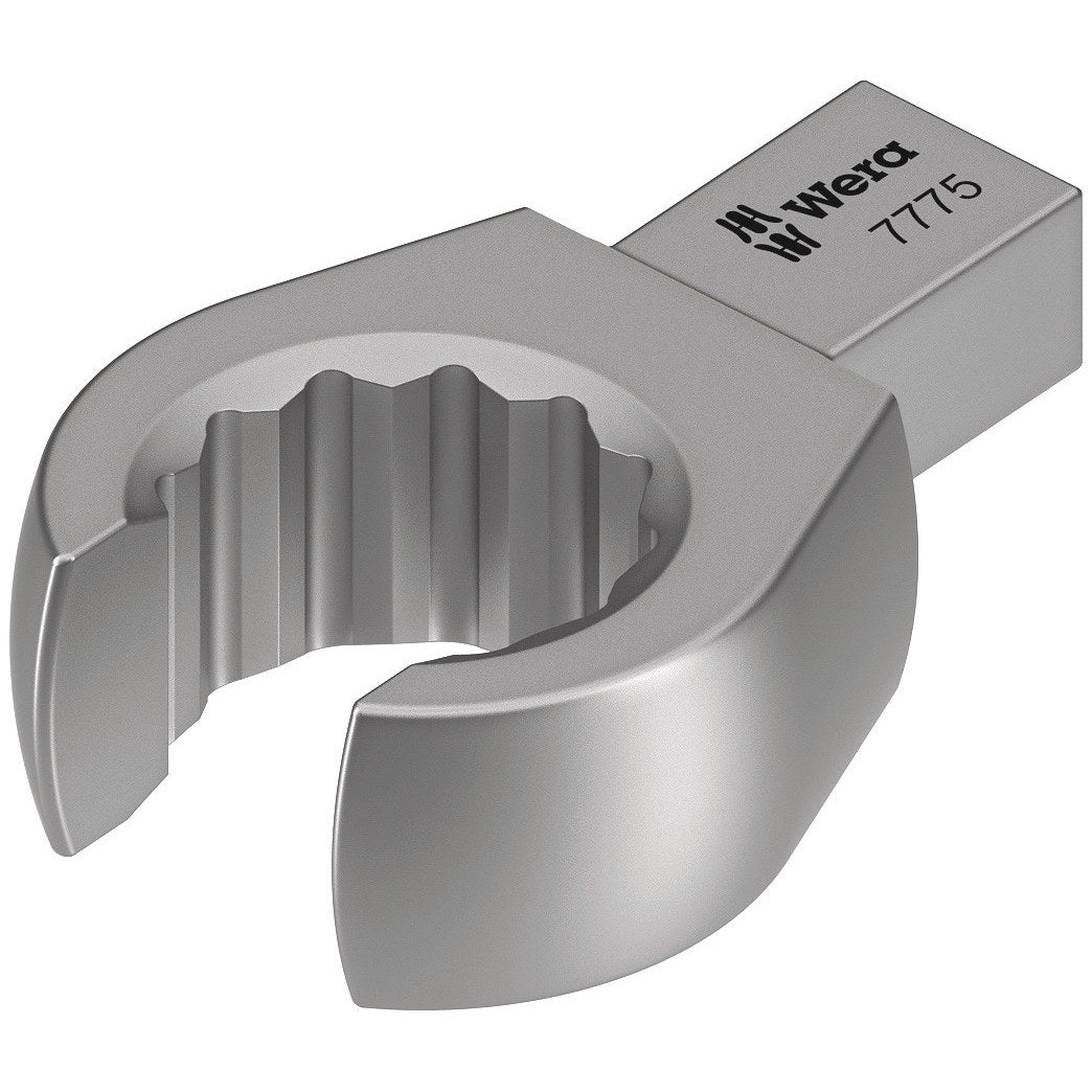 Wera 7775 Open ring spanner insert, 9x12 mm, 9x12 x 18 x 49.3 mm