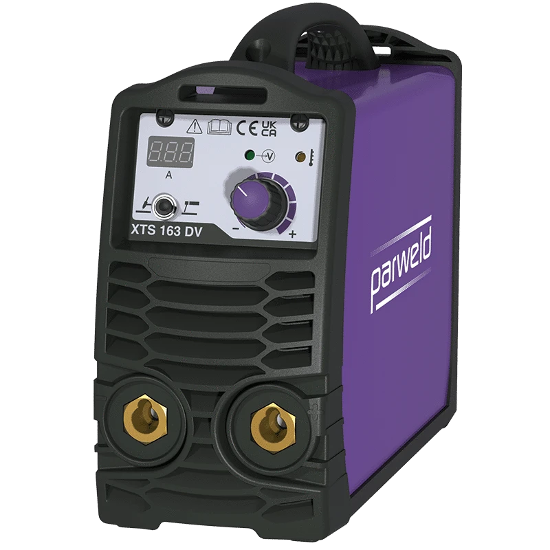 Parweld MMA Inverter XTS163 Dual Voltage 160A 110/230V — Machine and Lead Package