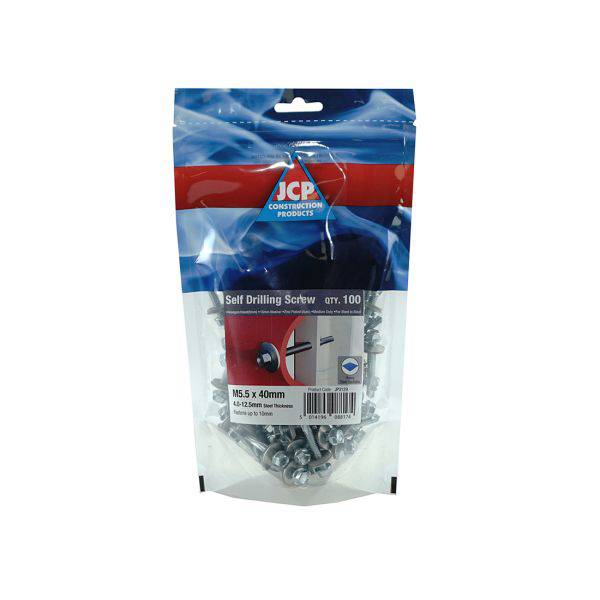 Self Drilling Screw Pouch - 5.5x80mm