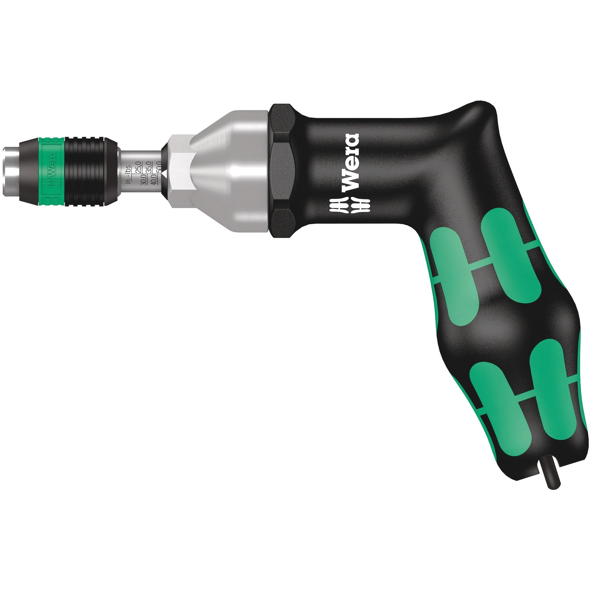 Wera Series 7400 Kraftform pistol handle, adjustable torque screwdrivers (25.0-55.0 in.