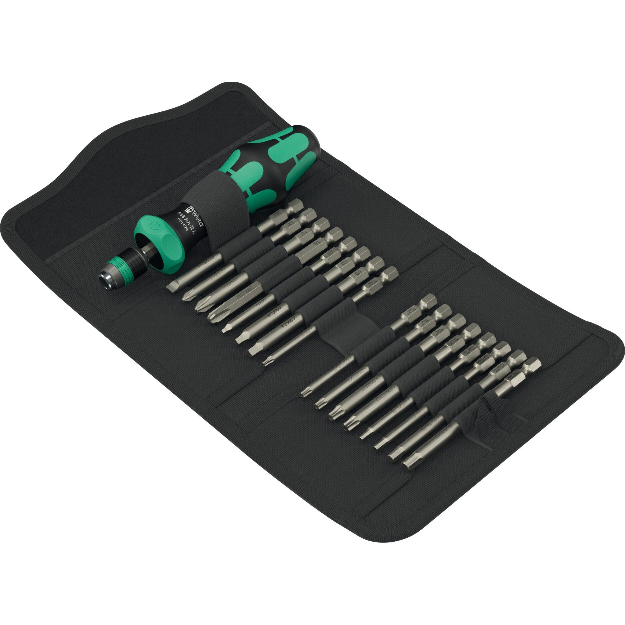 Wera Kraftform Kompakt 60 RA-R Imperial 1, 17 pieces
