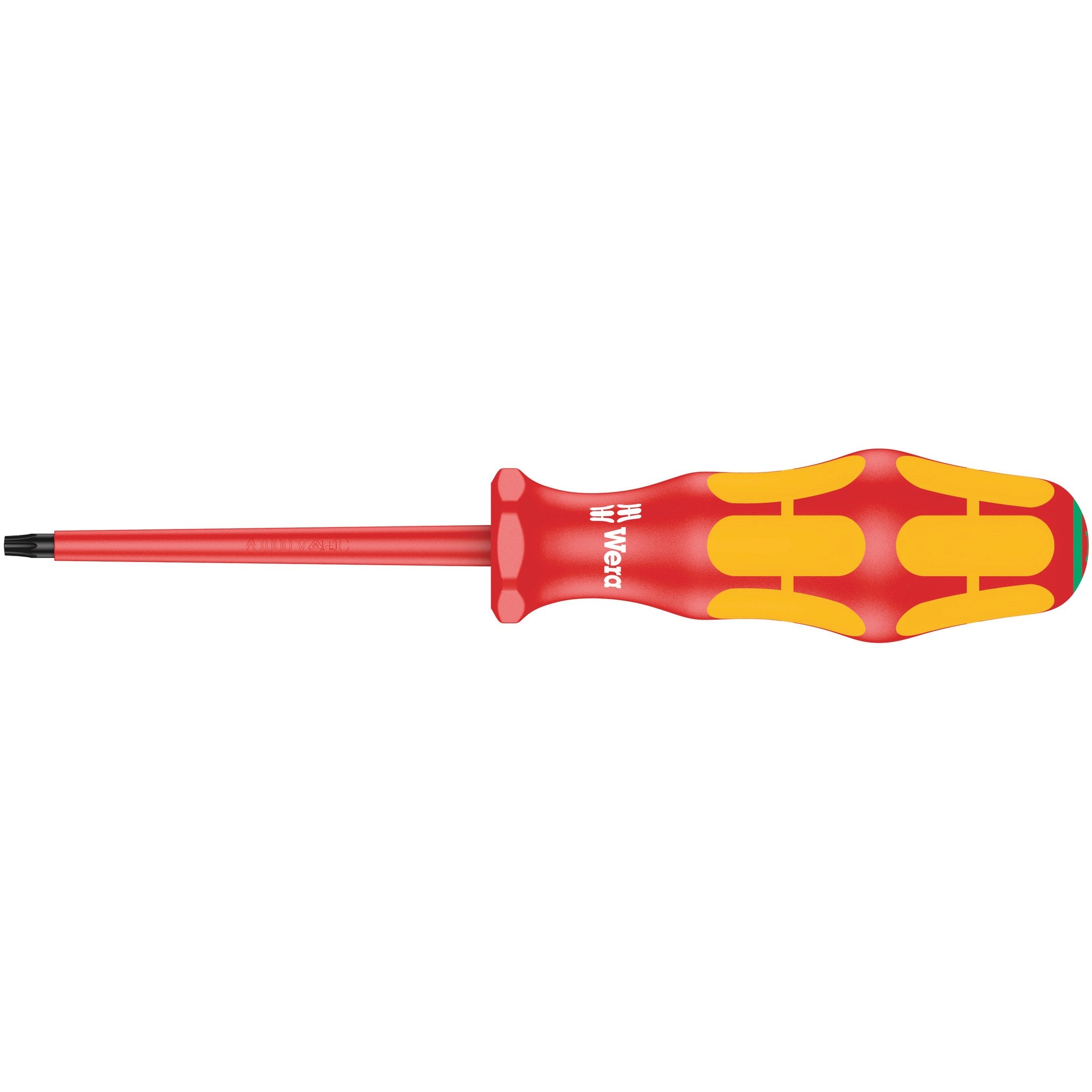 Wera 167 i VDE Insulated screwdriver for TORX® screws, TX 15 x 80 mm