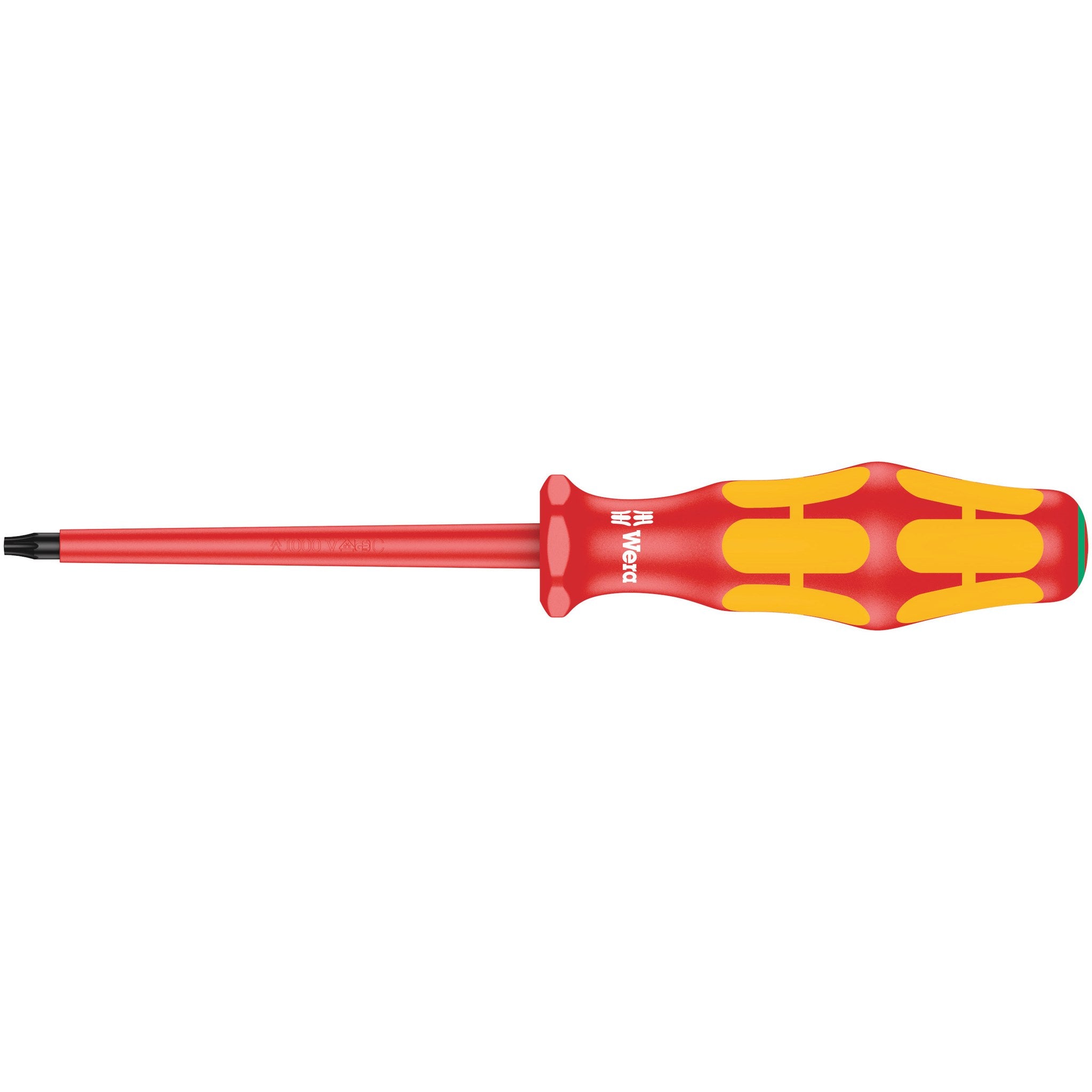 Wera 167 i VDE Insulated screwdriver for TORX® screws, TX 10 x 80 mm