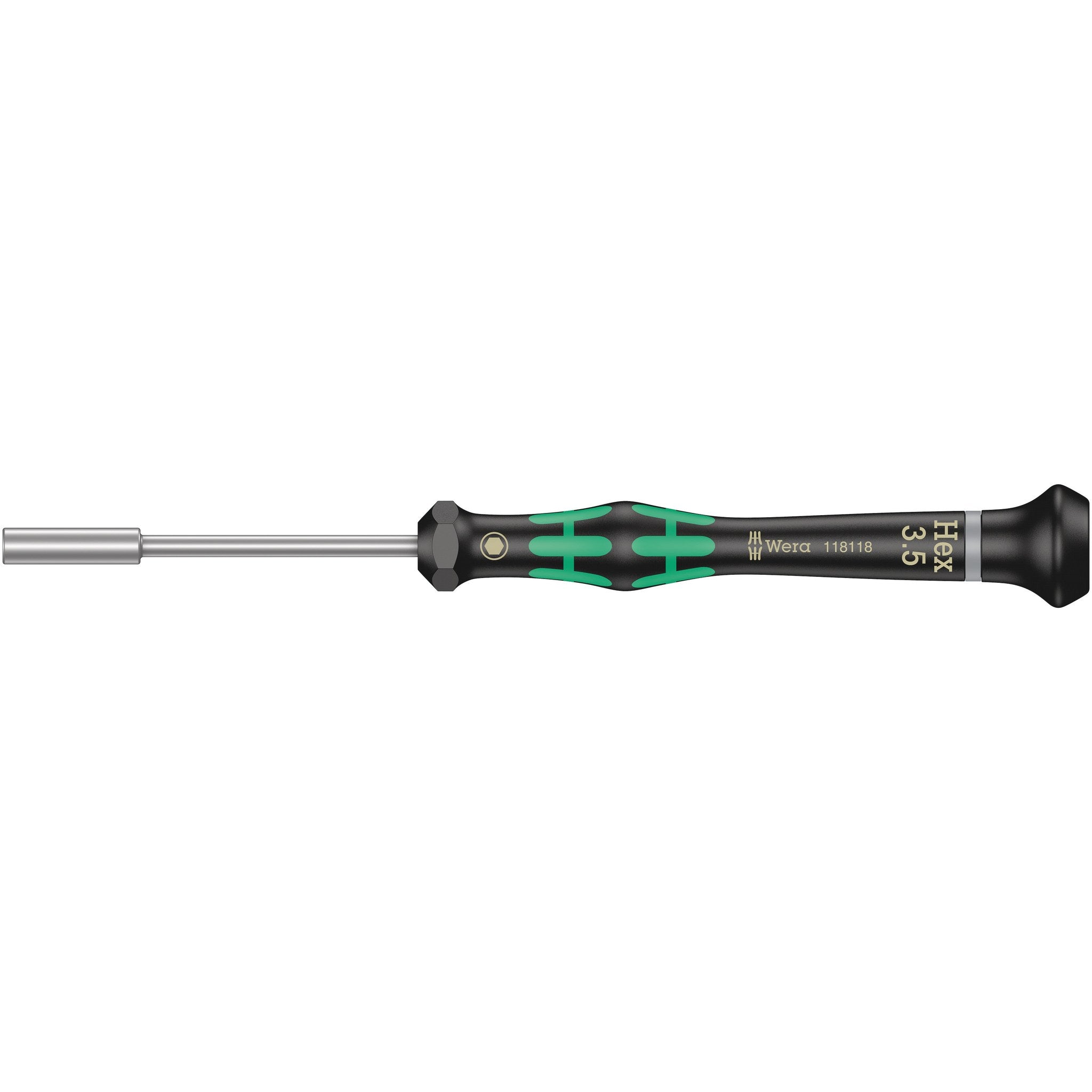 Wera 2069 Nutdriver for electronic applications, 3.5 x 60 mm