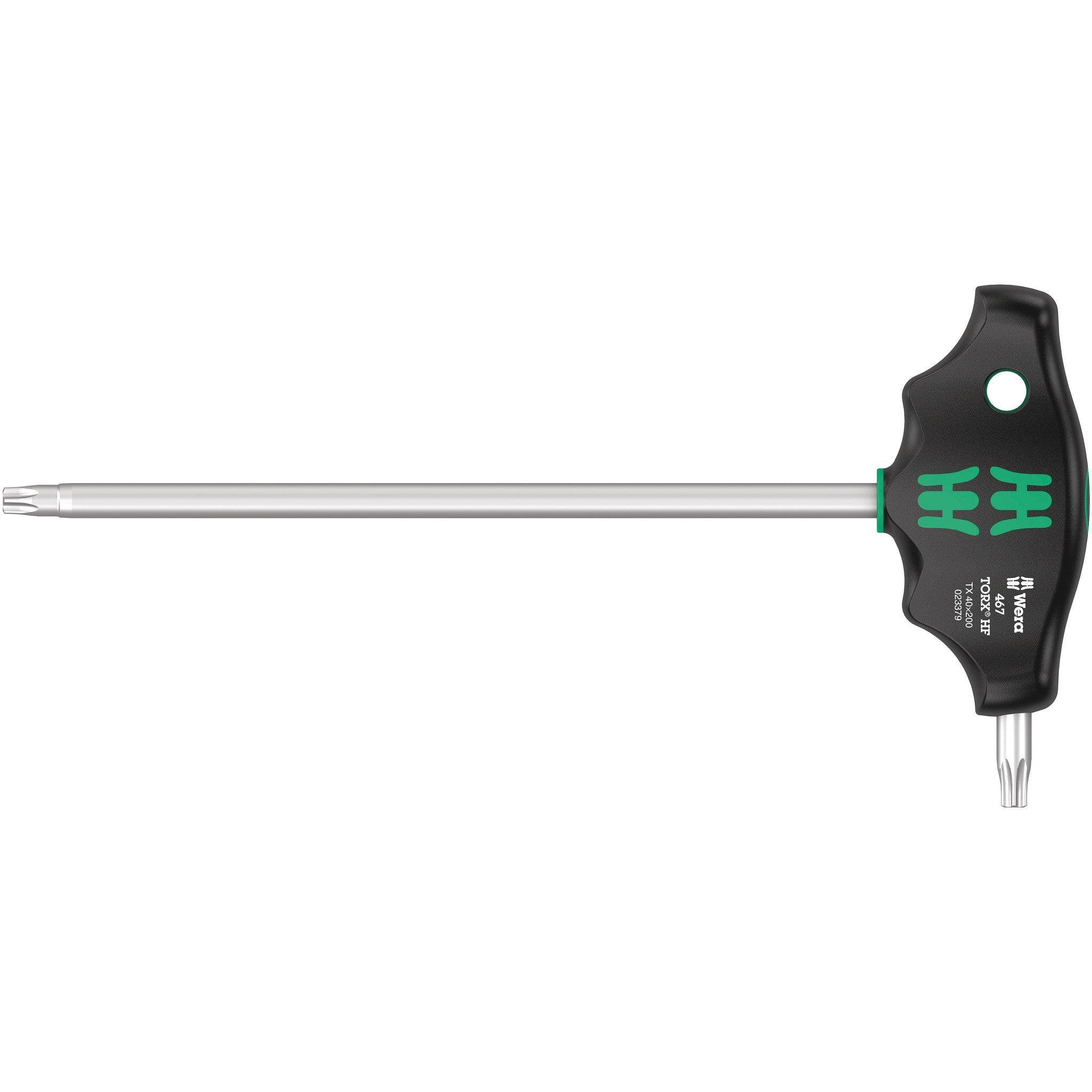 Wera 467 TORX® HF T-handle screwdriver with holding function, TX 40 x 200 mm