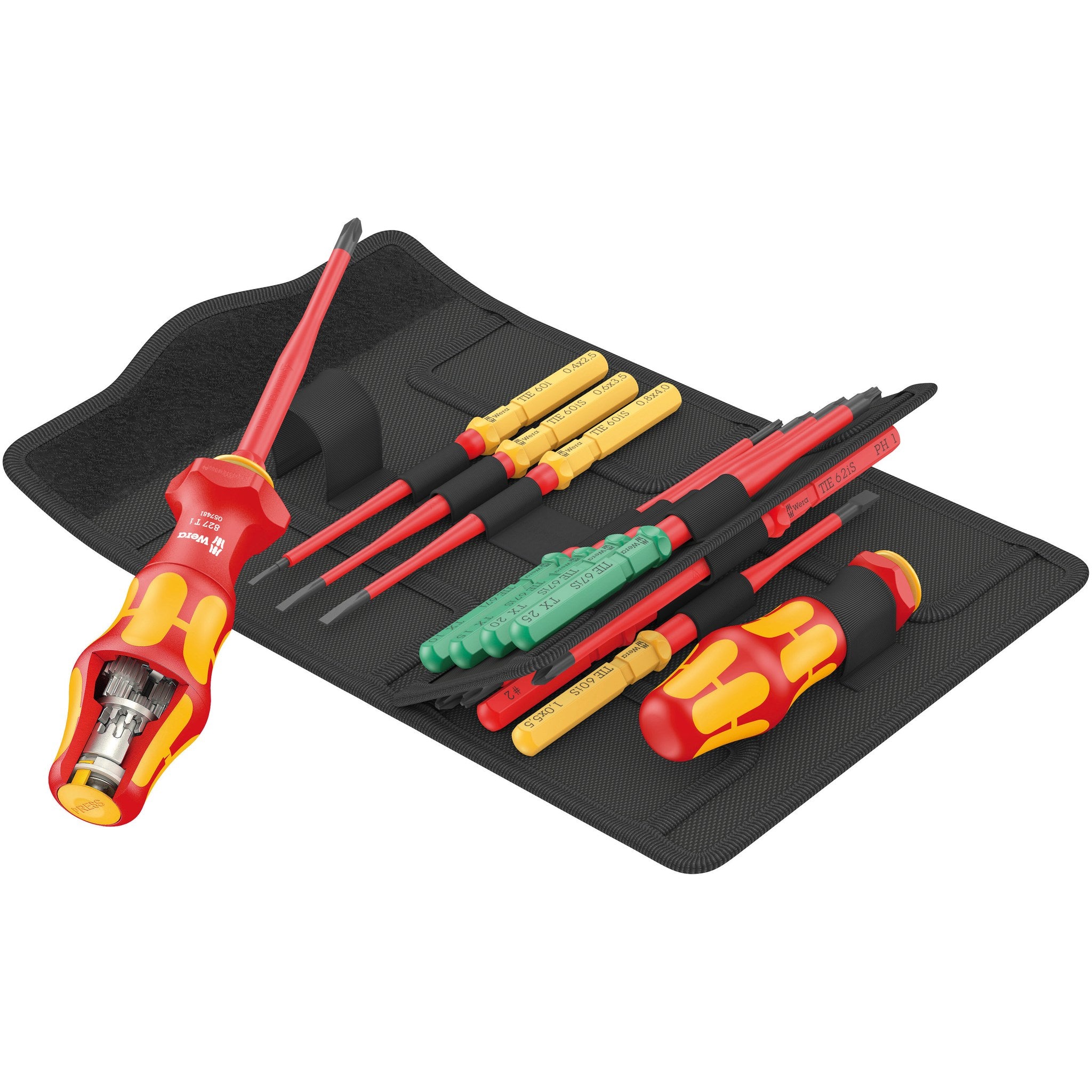 Wera Kraftform Kompakt Turbo i Imperial 1 Tool finder, 16 pieces