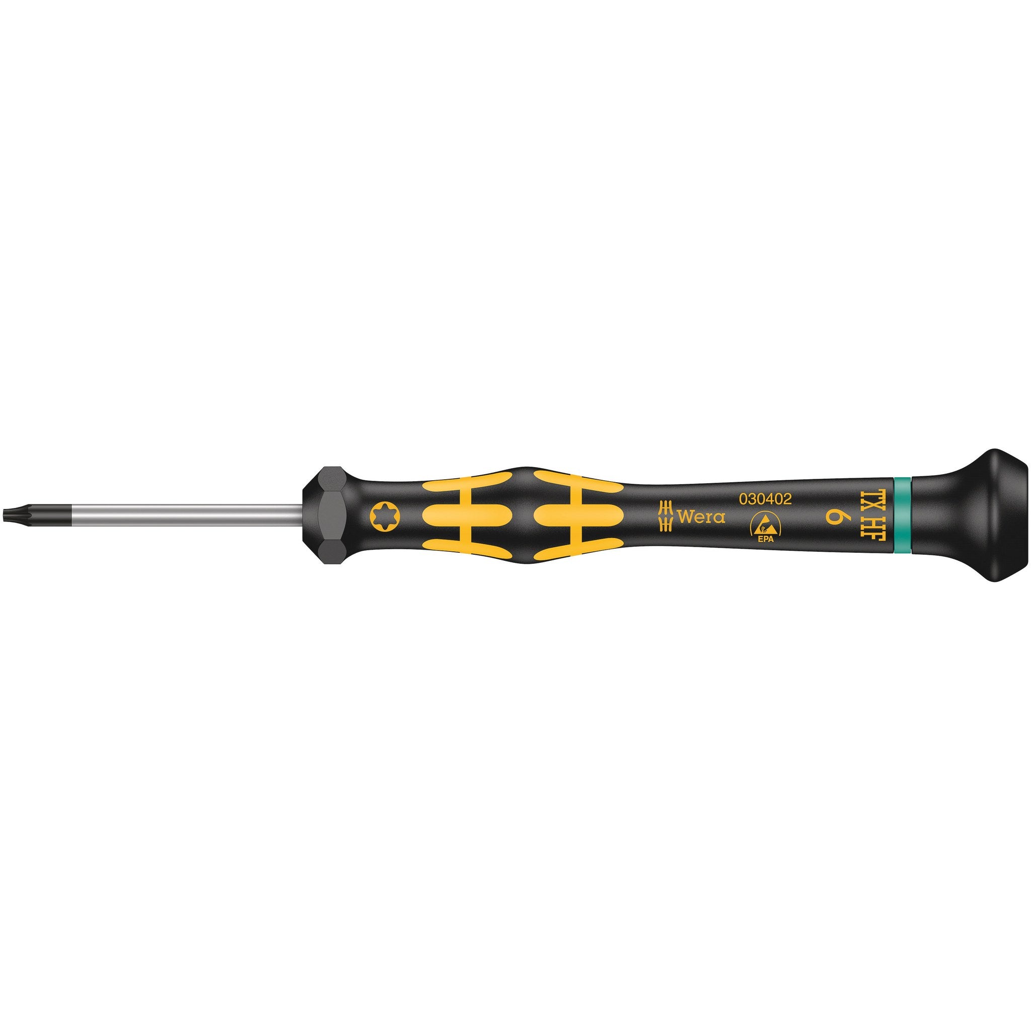 Wera 1567 TORX® HF ESD Kraftform Micro screwdriver with holding function for TORX®