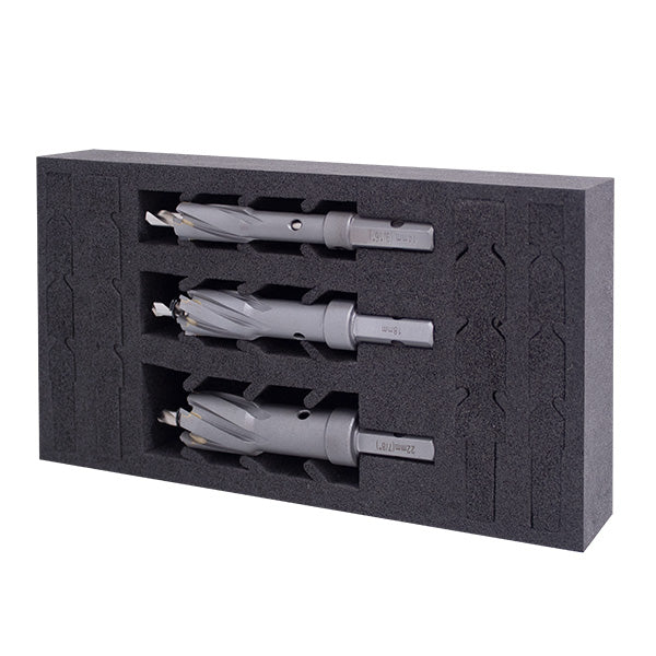 HMT VersaDrive TCT HoleCutter InsertFoam Set: 9/16, 11/16, 13/16"