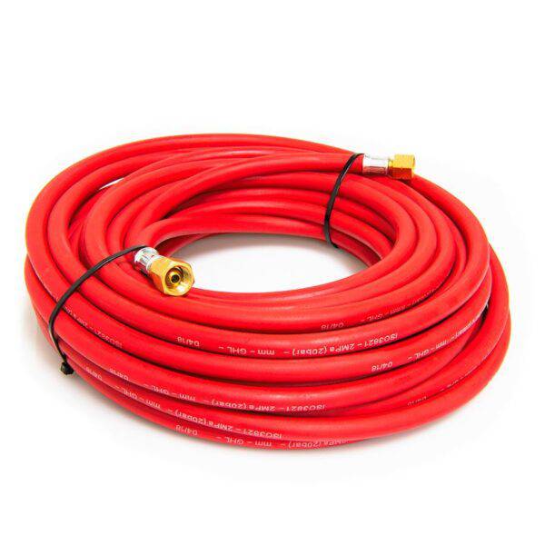 Acetylene Hose 8mm (3/8" Fittings) — 10 Metre