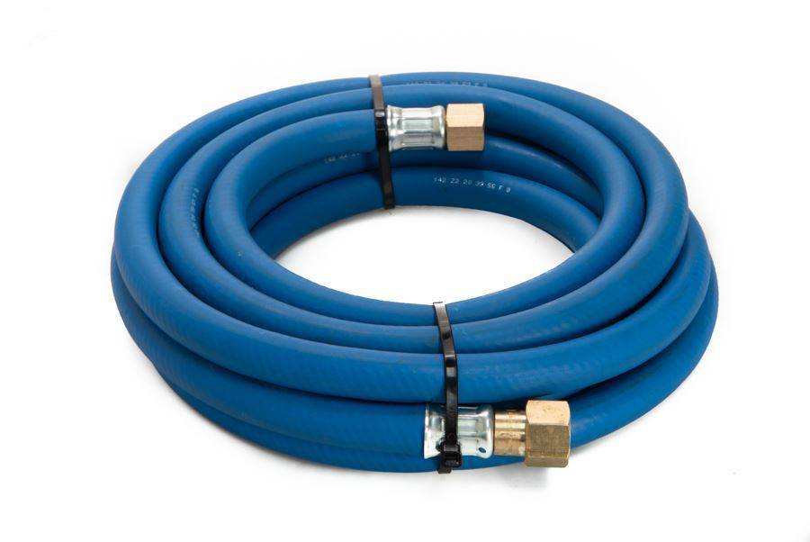 Oxygen Hose 8mm (3/8" Fittings) — 10 Metre