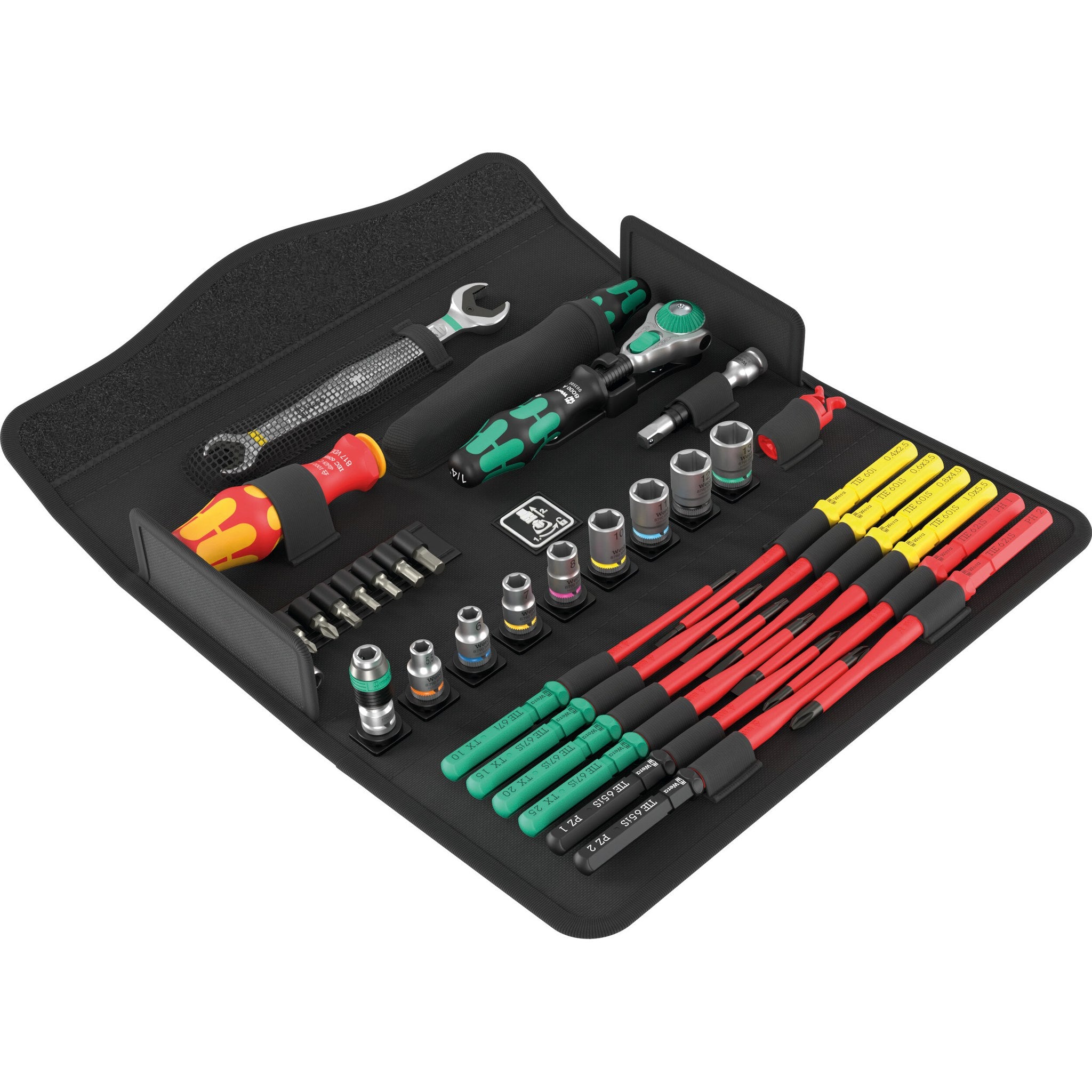 Wera Kraftform Kompakt W 2 Maintenance, 35 pieces