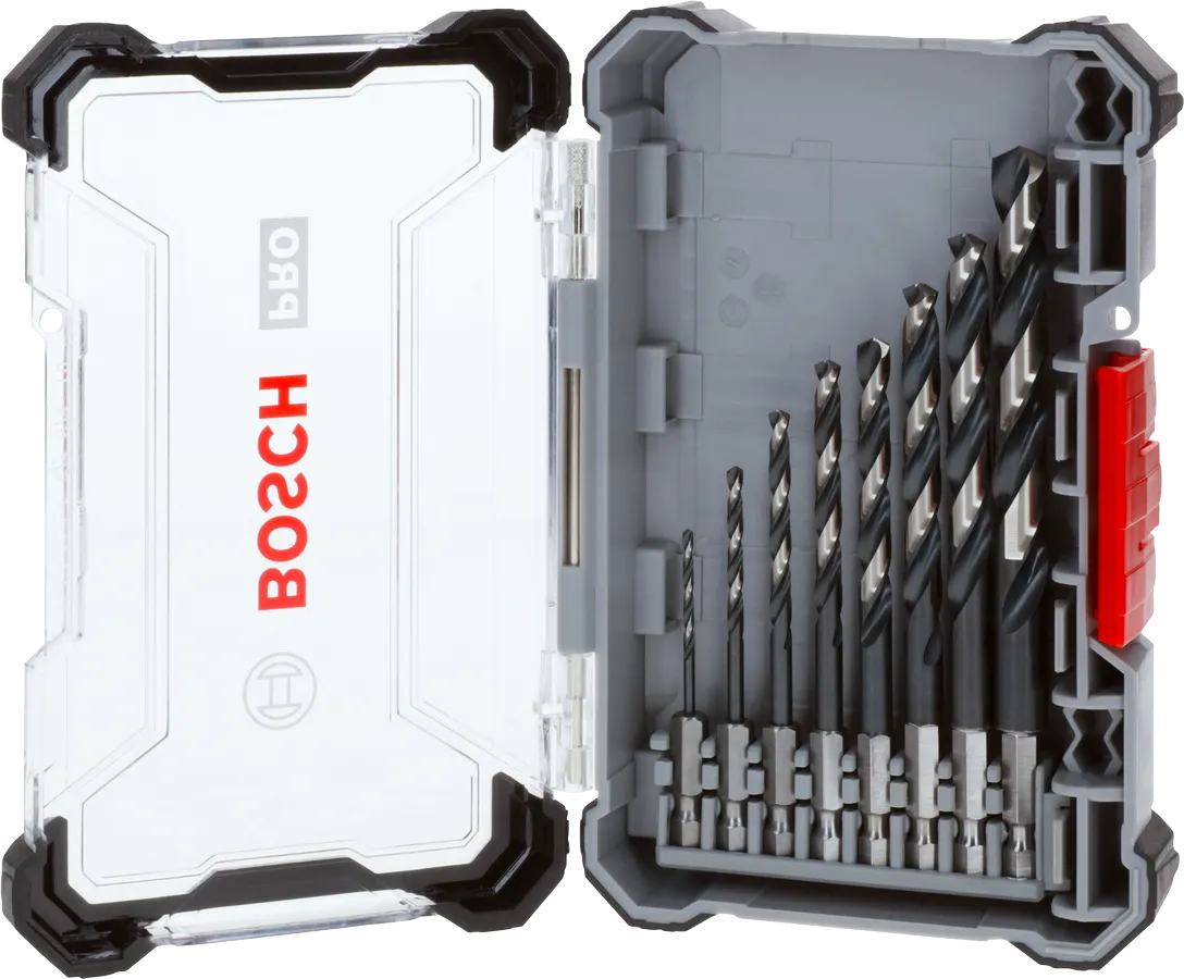 Bosch PRO HSS-G Impact Metal Drill Set - 8pc