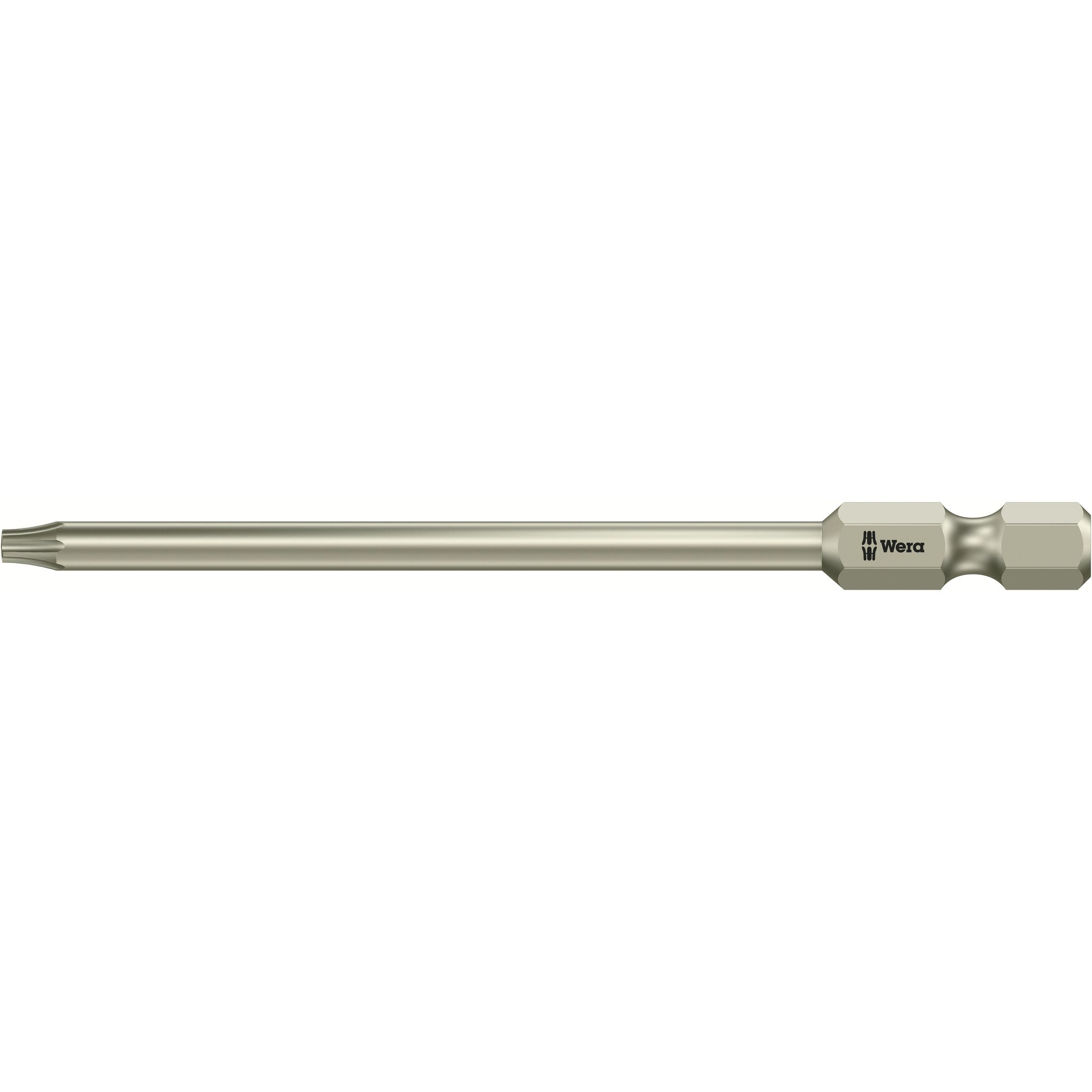 Wera 3867/4 TORX® BO bits with bore hole, stainless, TX 10 x 89 mm