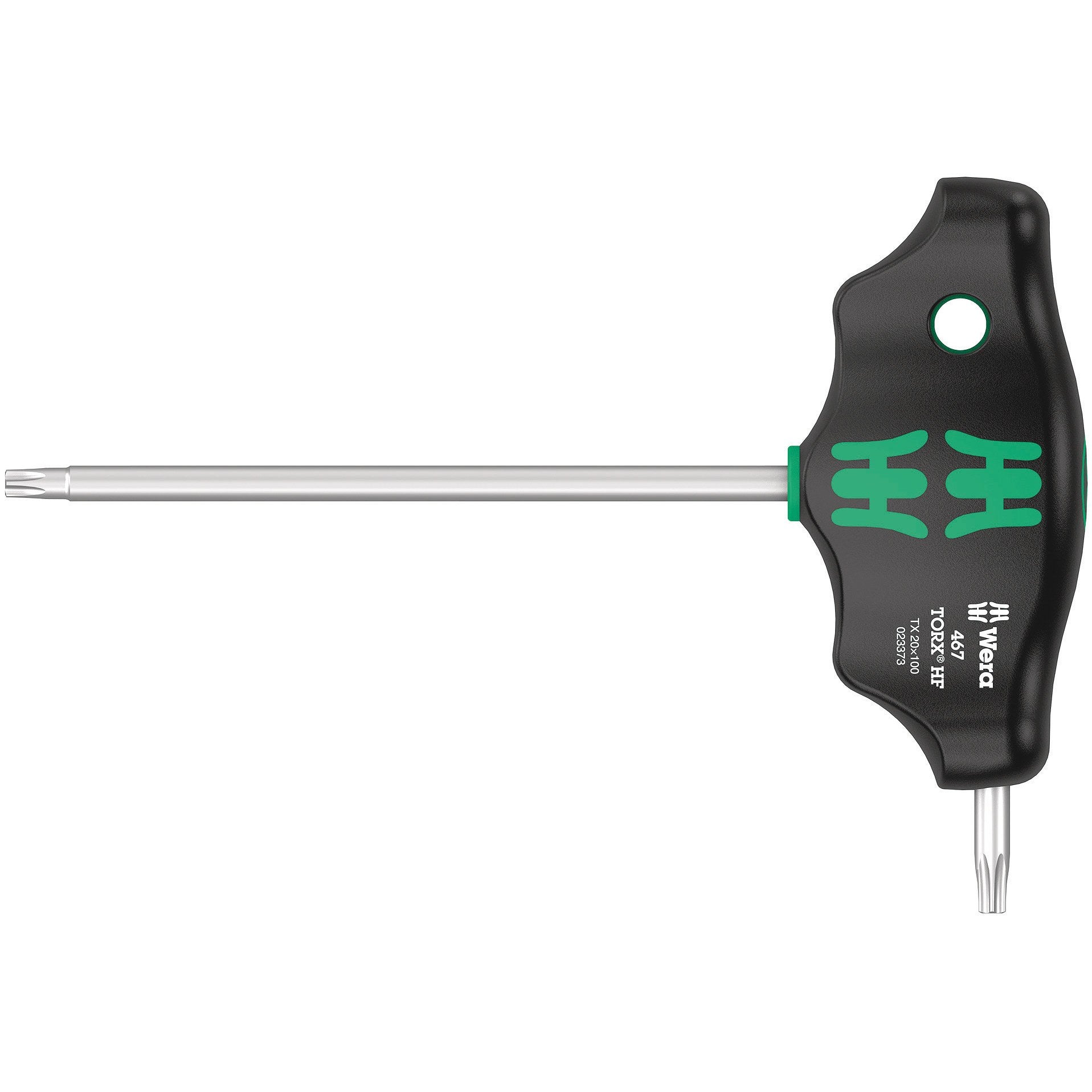 Wera 467 TORX® HF T-handle screwdriver with holding function, TX 20 x 100 mm