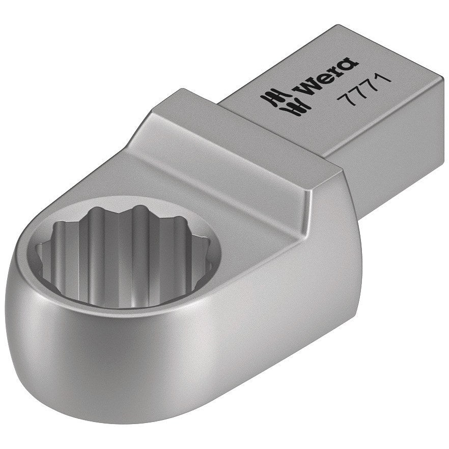 Wera 7771 Ring spanner insert, 9x12 mm, 9x12 x 12 x 44.5 mm
