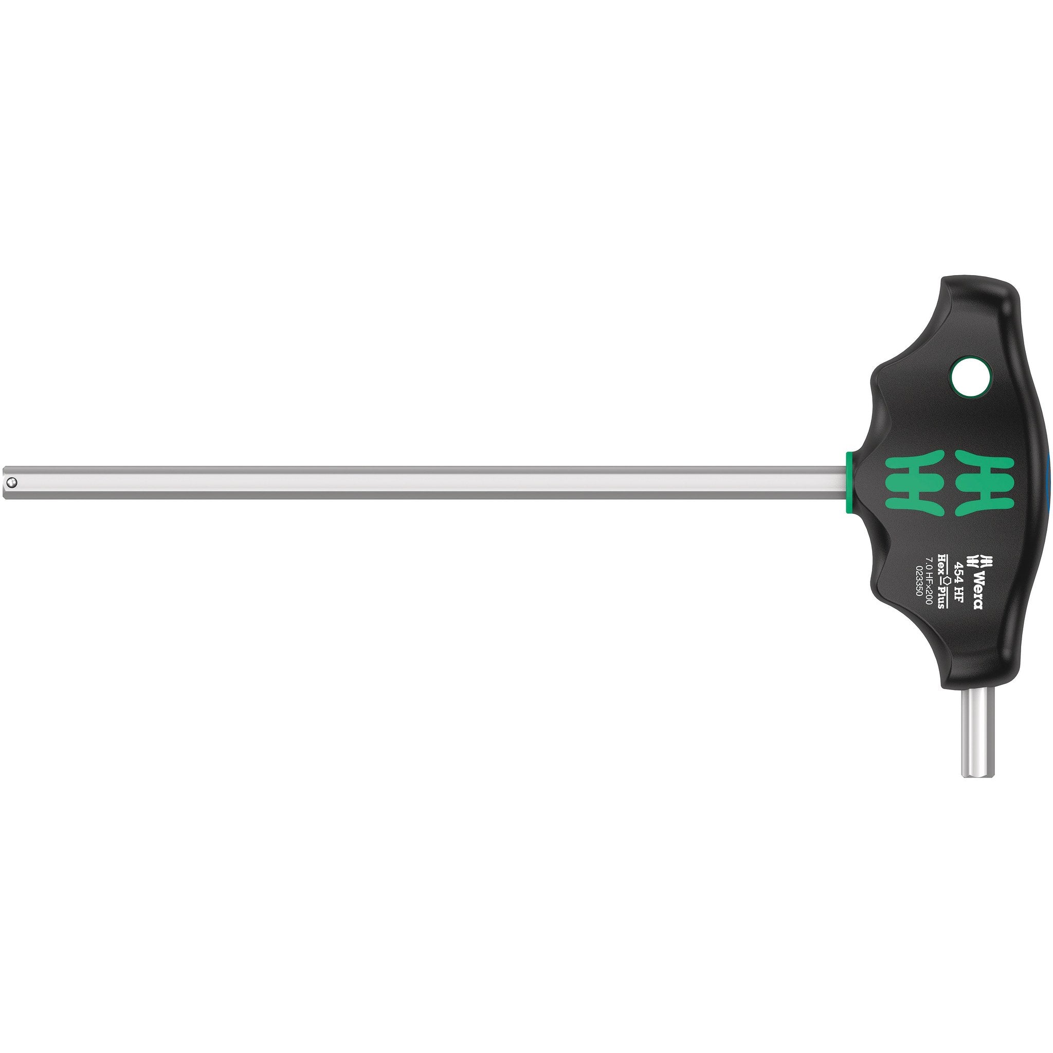 Wera 454 HF T-handle hexagon screwdriver Hex-Plus with holding function, 7 x 200 mm