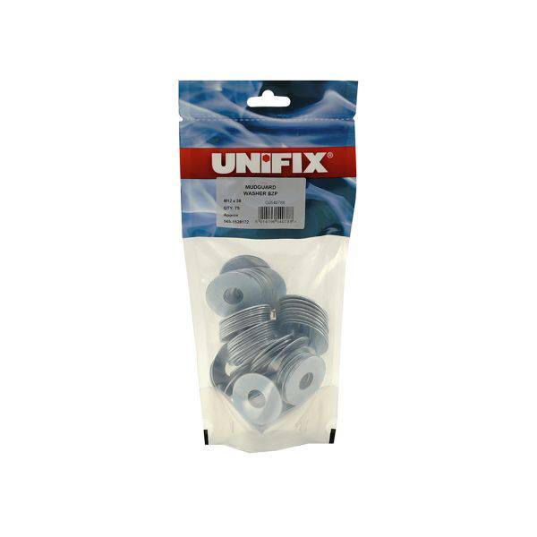 Mudguard Washer Pouch BZP - M6x25