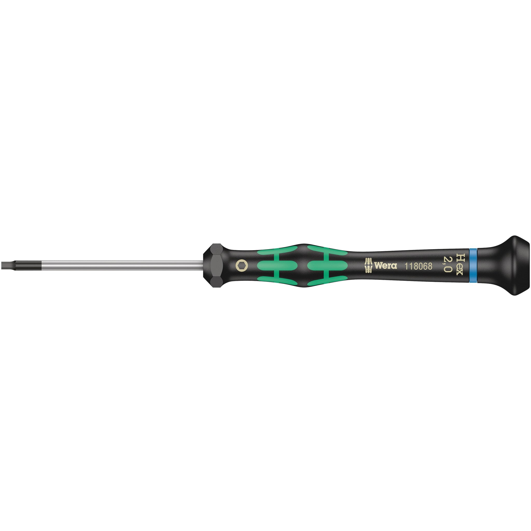 Wera 2054 Screwdriver for hexagon socket screws for electronic applications, 2 x 60 mm