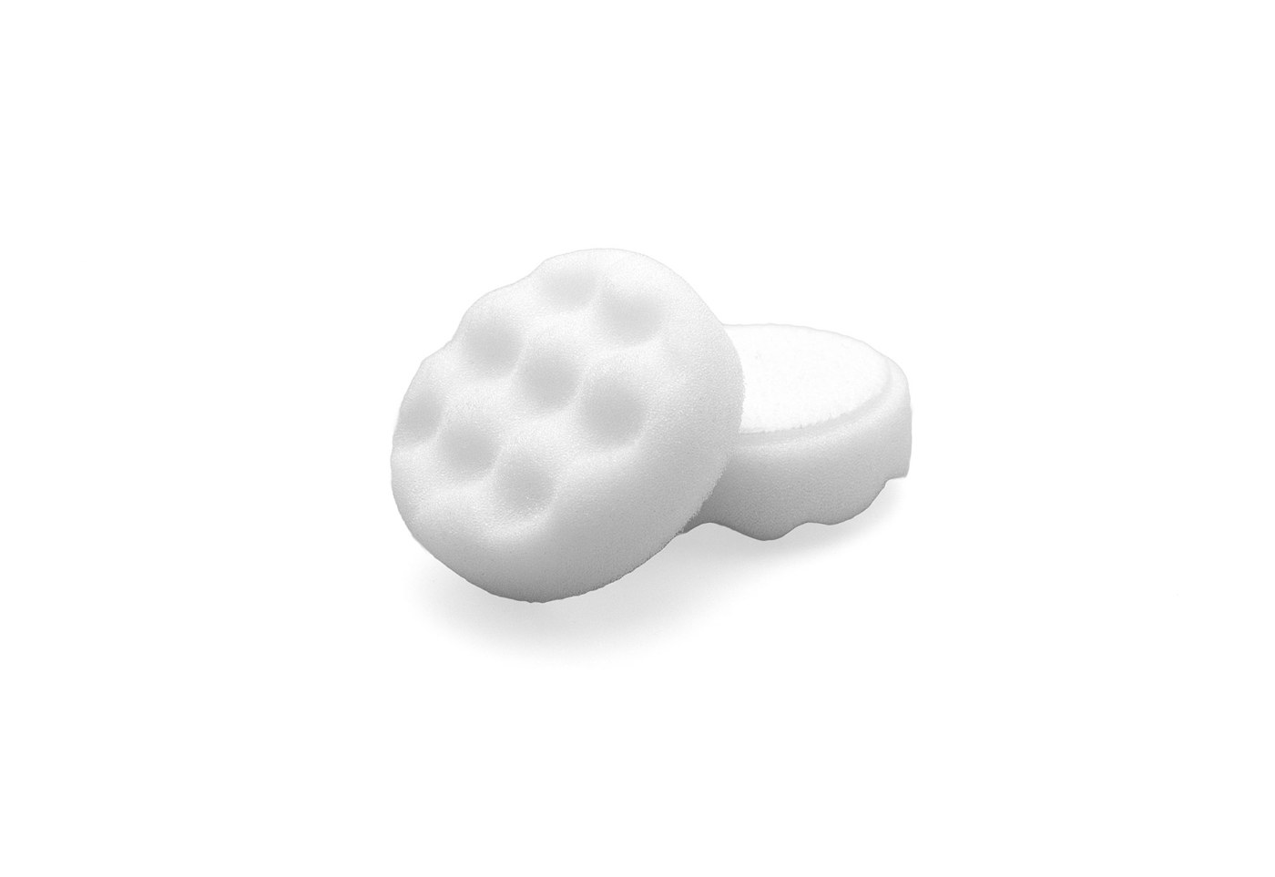 Flexipads 44696-10 80mm (3") CREME WAFFLE Very Firm GRIP Cutting Spot Pad (Pack of 10)