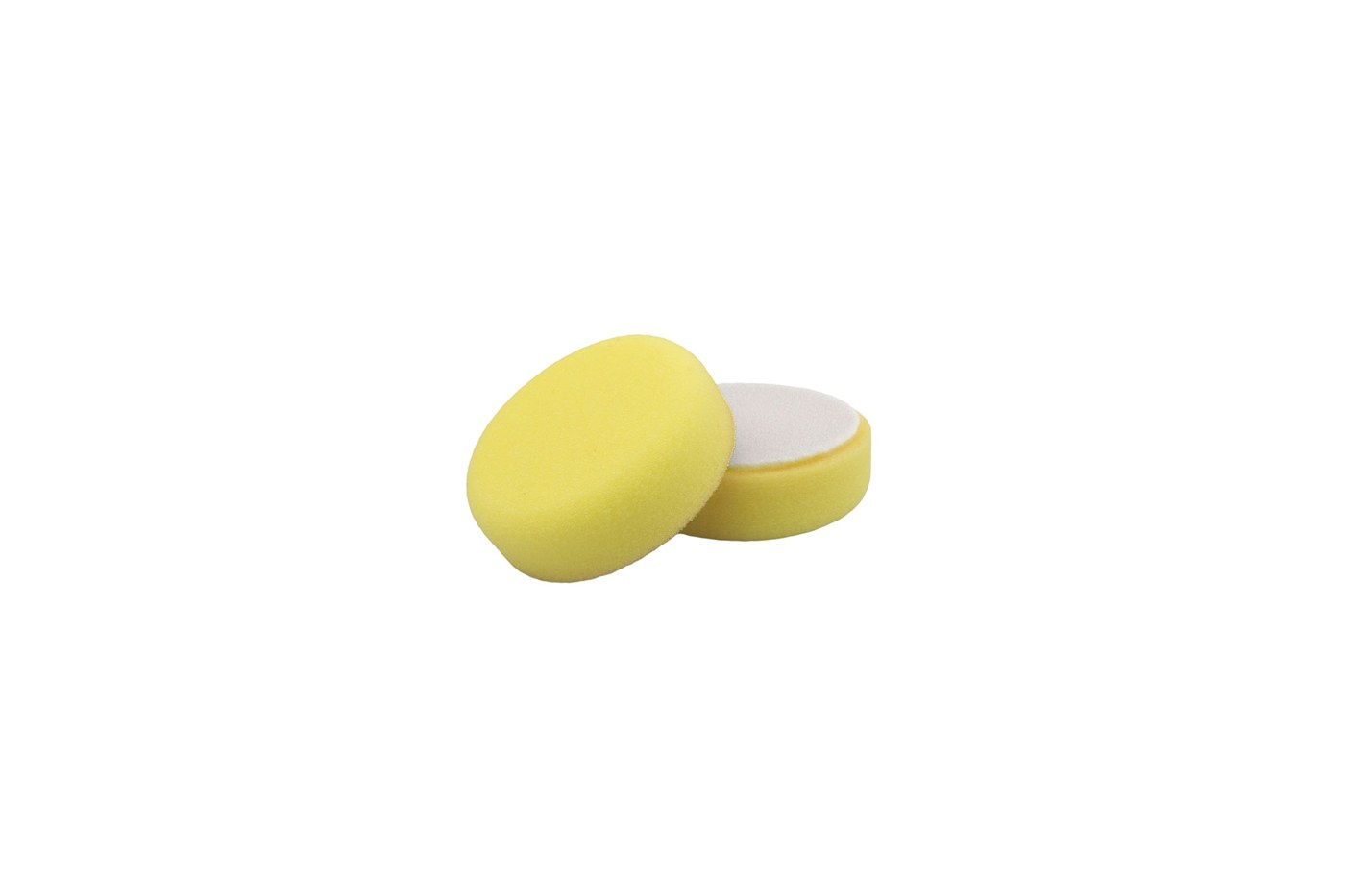 Flexipads 44705-10 80mm (3") YELLOW Finishing GRIP Spot Pad (Pack of 10)