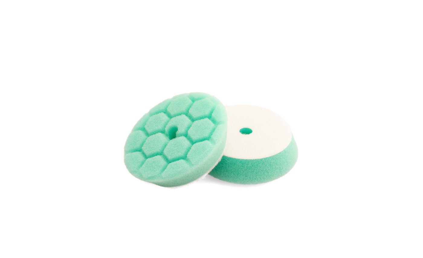 Flexipads HL440-10 80/100mm PRO-DETAIL GREEN Heavy Polishing Pad (Pack of 10)