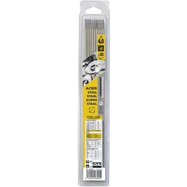 GYS 50 RUTILE ELECTRODES - STEEL - Ø4.0 (BLISTER)