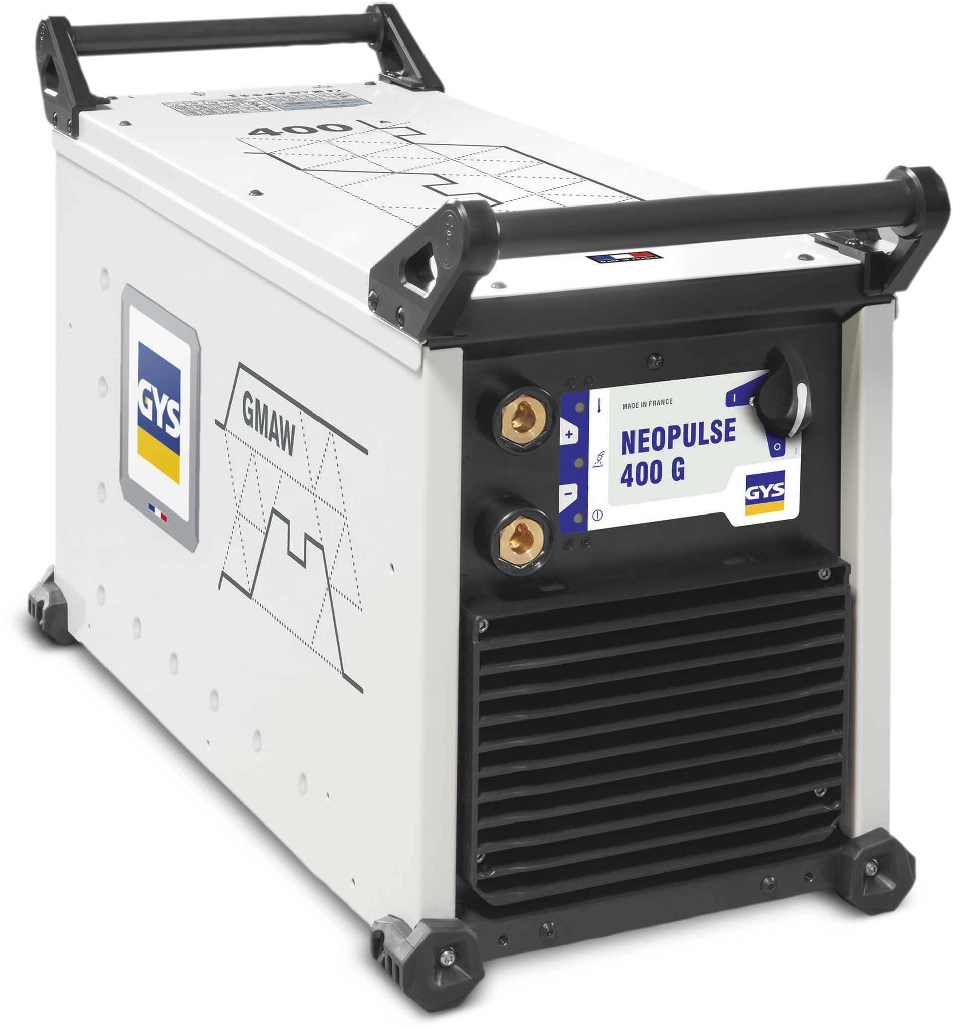 GYS PACK NEOPULSE 400 G W4 DOUBLE WIRE FEEDER - STEEL / ALU
