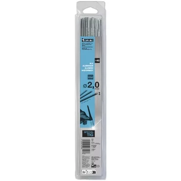 GYS 40 TIG FILLER RODS - ALU (AlMg5) Ø2.0 - 330mm - Blister