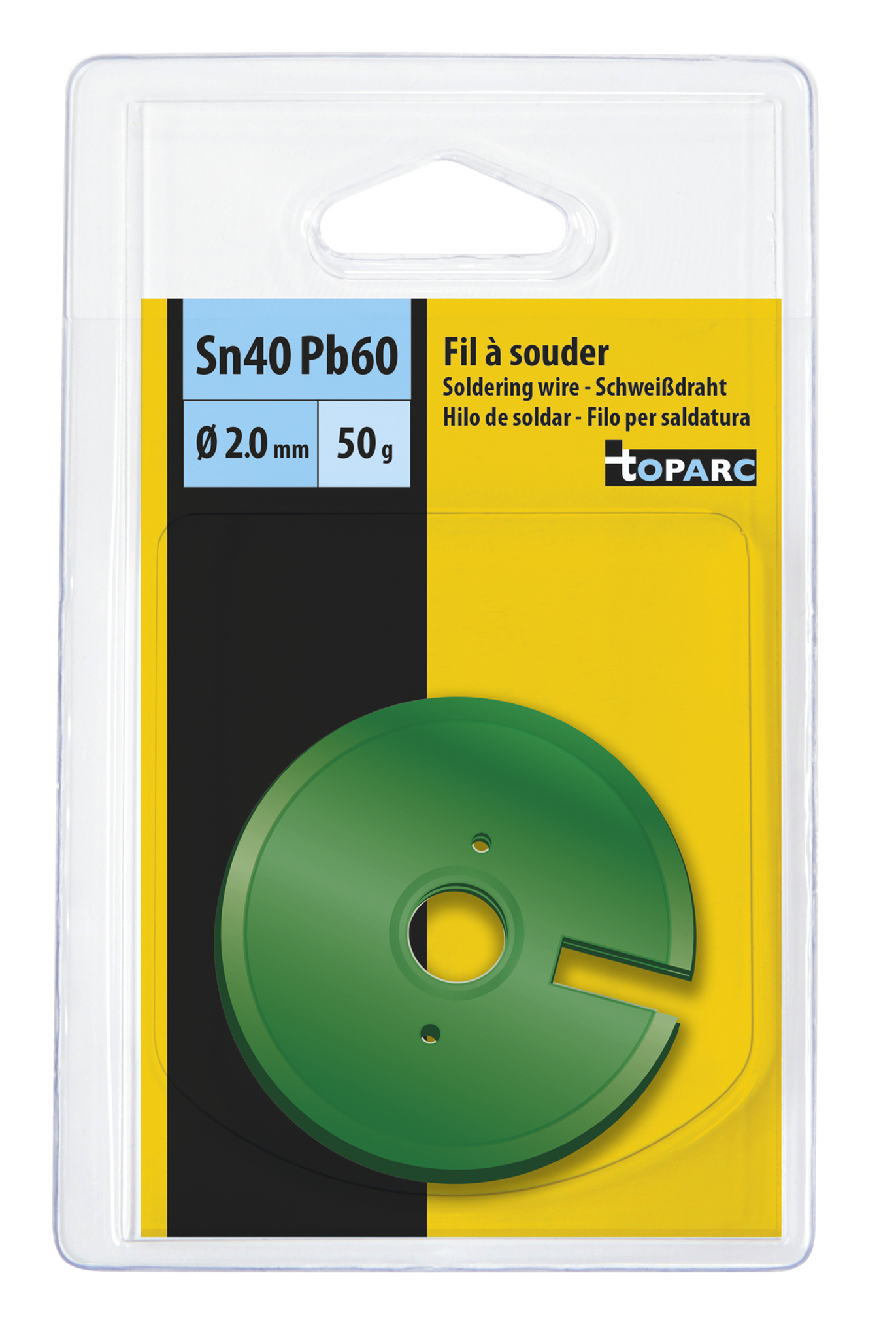 GYS SOLDERING WIRE TIN/LEAD 40% Ø2mm - 50g