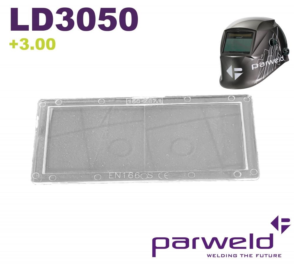 Parweld LD3050 Magnifying Diopter Lens +3.0 - 108 x 50mm