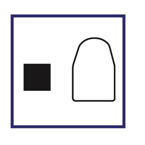Electrode Cap Round Tip D=13mm (8mmID)