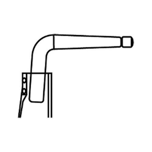 Bent Long Electrode Holder L=133mm D=22mm