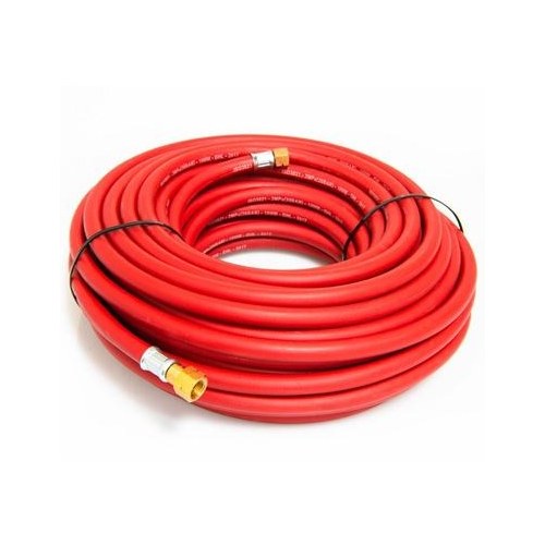 Acetylene Fitted Hose 8mm (5/16") x 30M c/w Hose Check Valves (3/8")