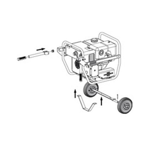 Mosa Wheels & Handles Kit Magicweld 200/250
