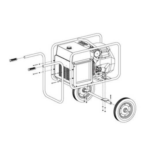 Wheels & Handles Kit (GE 11000/13000/15000/17000)