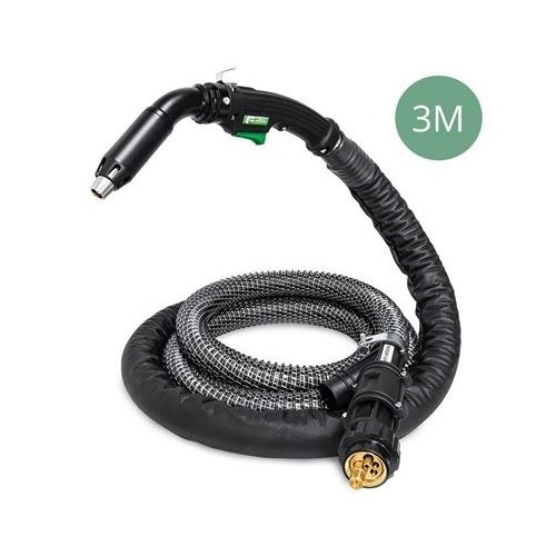 F-Tech 400A Air Cooled Fume Extraction Torch 3m