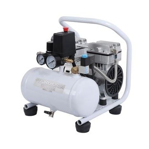 Workhorse Whisper Oil Free Compressor 1HP 5L 230V 10 Bar