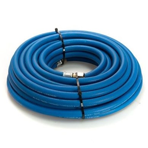 Oxygen Fitted Hose 6mm (1/4") x 20m c/w Hose Check Valves (1/4')