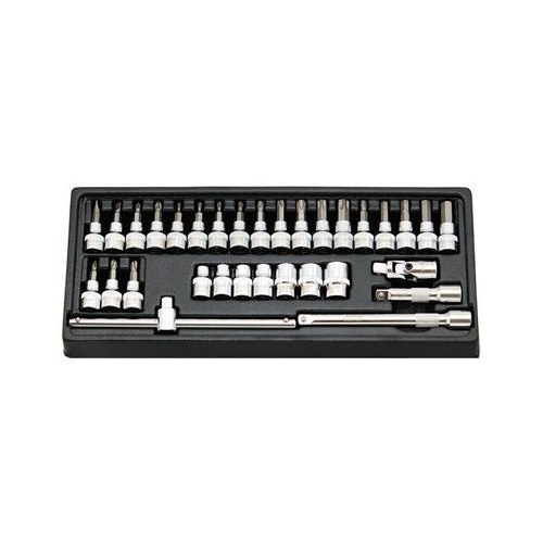 Star Socket & Bit Set 3/8" (32 PC)