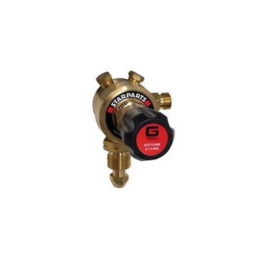Acetylene Regulator Single Stage Plugged 25 Bar