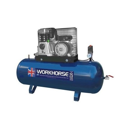 Workhorse Air Compressor 3HP 200L 230V HD