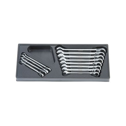 Ratchet Combination Wrench Set - 72 Tooth Gear (12 PC)